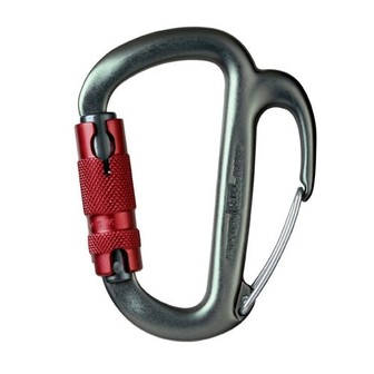 confezione da 5 con gancio di bloccaggio per fettucce Molle Moschettoni tattici multiuso con anello a D Grimloc