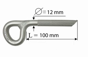 Art.151 - MASTERFIX  inox Ø12x100